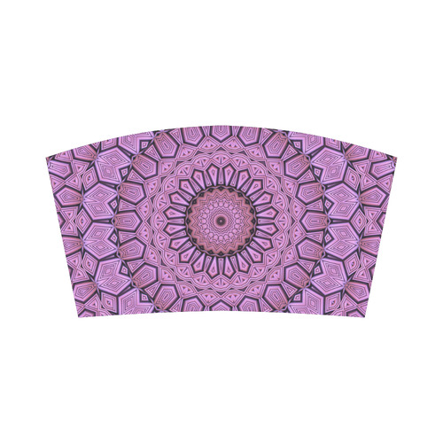 Pink Pattern Mandala Bandeau Top