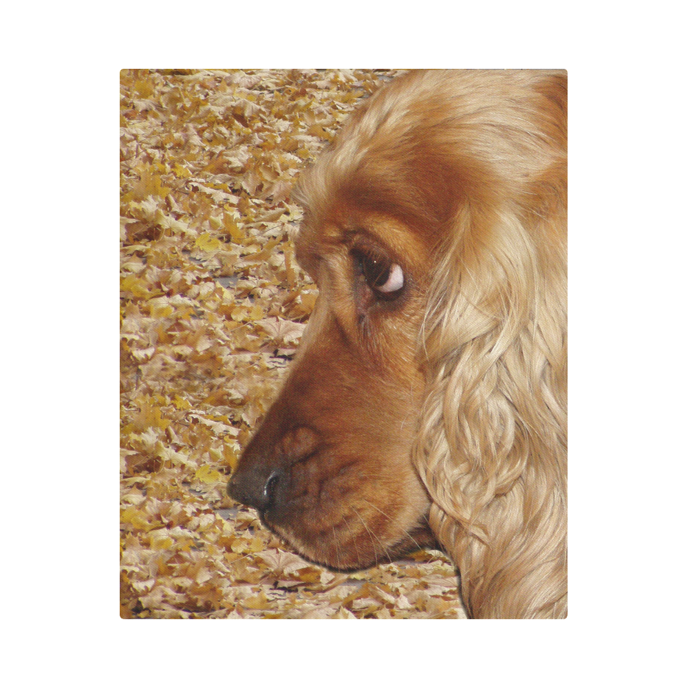 Dog Cocker Spaniel Duvet Cover 86"x70" ( All-over-print)