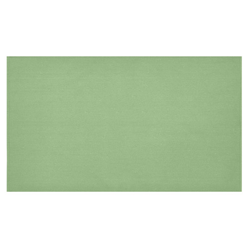 Green Tea Cotton Linen Tablecloth 60"x 104"