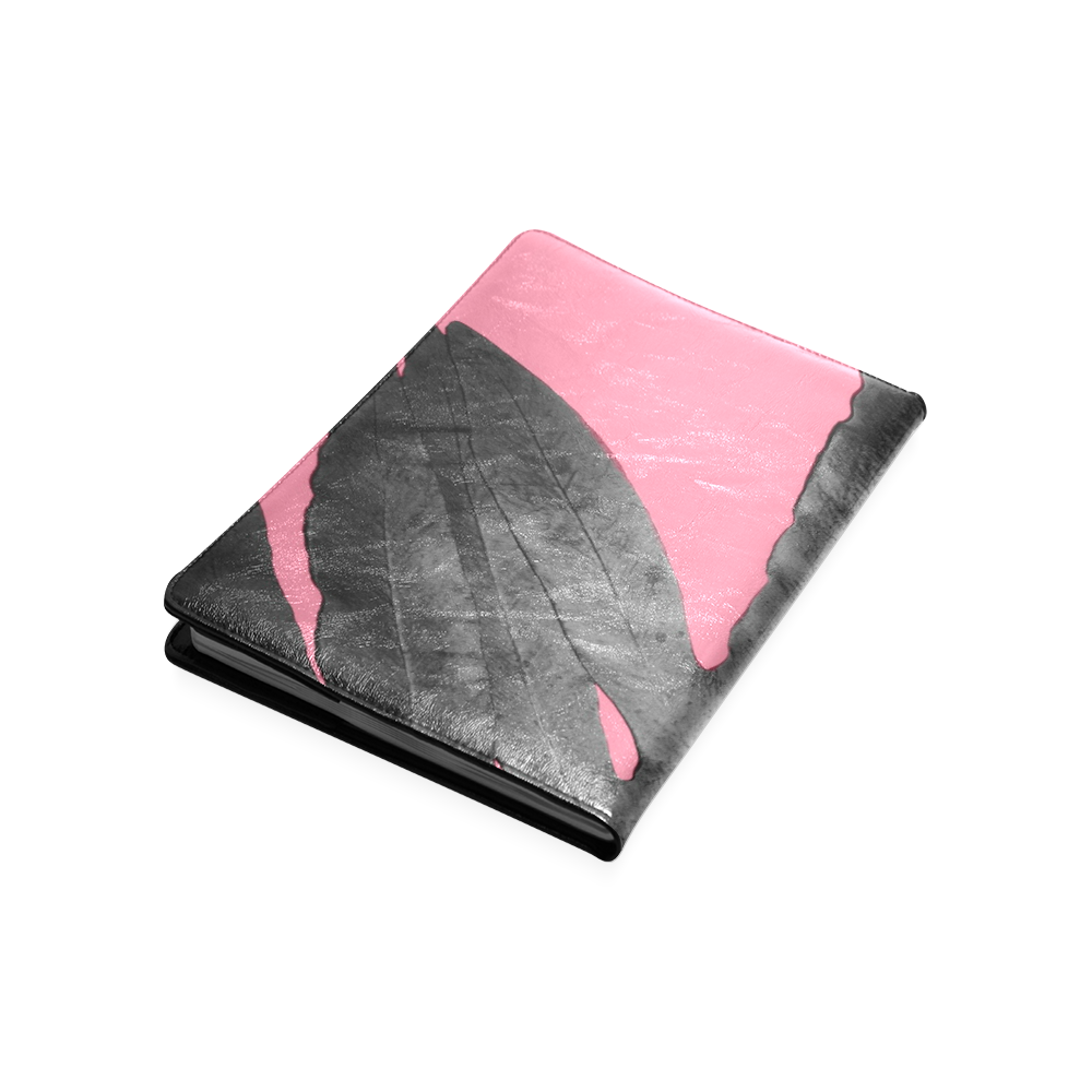pink nature inverted pink Custom NoteBook B5