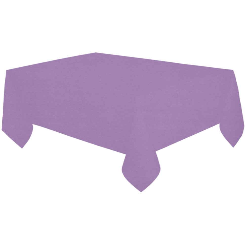 Amethyst Orchid Cotton Linen Tablecloth 60"x120"