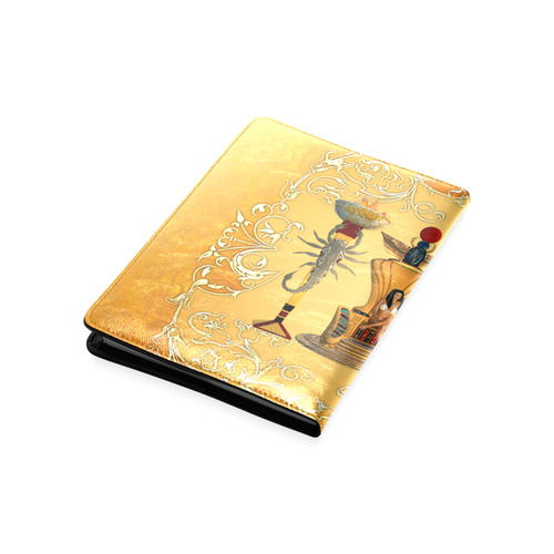 Beautidul egyptian women on a throne Custom NoteBook A5