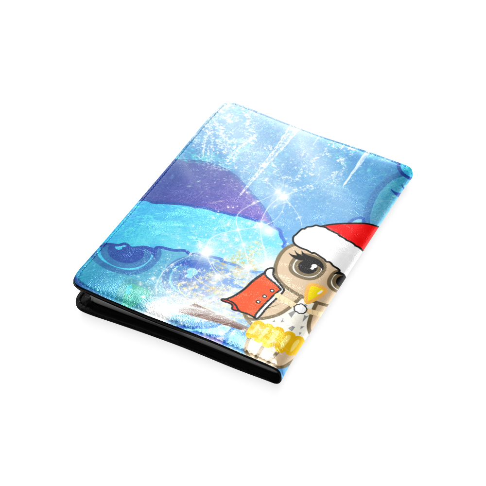 Christmas owls Custom NoteBook A5