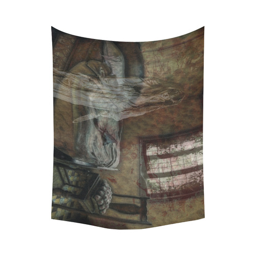 The Ghost in my House Cotton Linen Wall Tapestry 80"x 60"