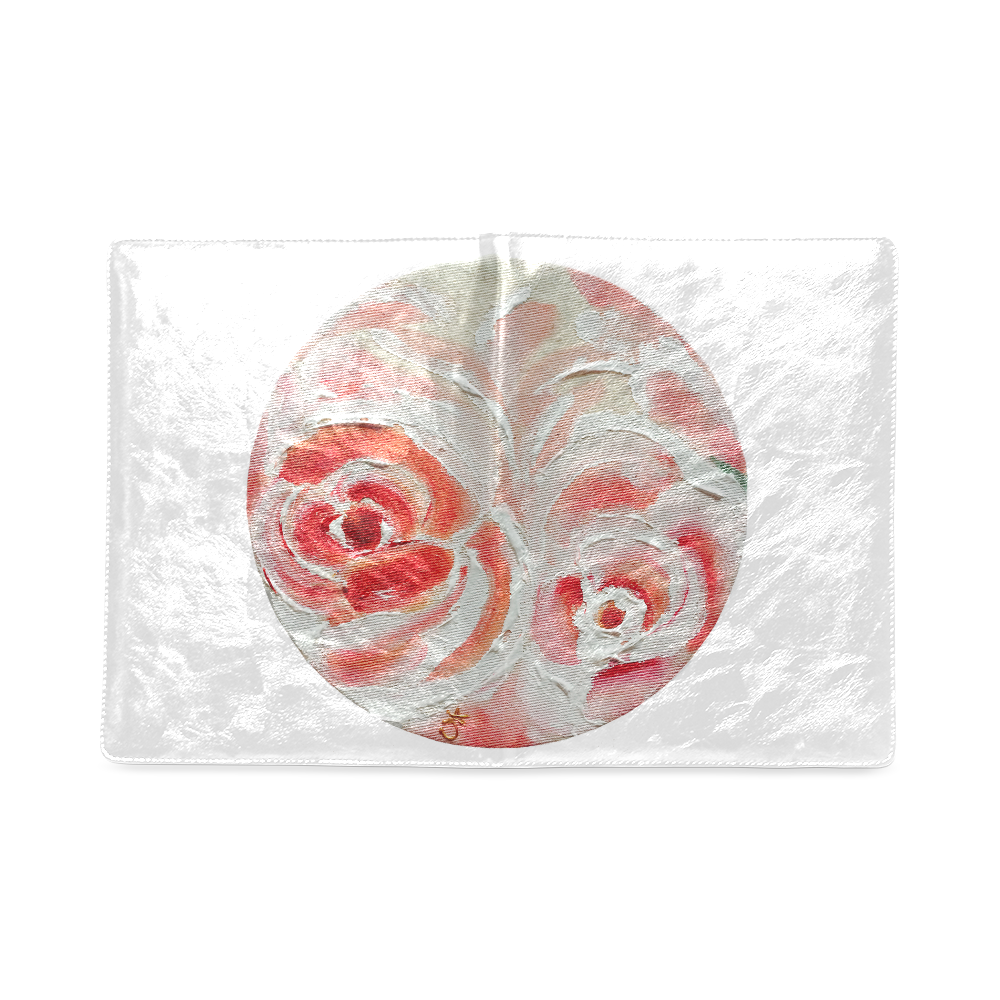 peach plum roses Custom NoteBook B5
