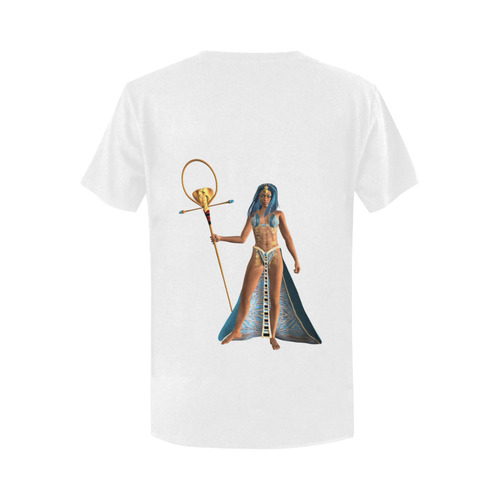 Egyptian women Women's T-Shirt in USA Size (Two Sides Printing)