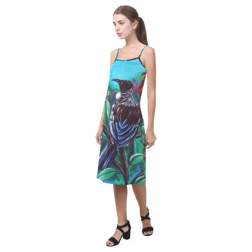 Tui in pohutukawa slip dress Alcestis Slip Dress (Model D05)