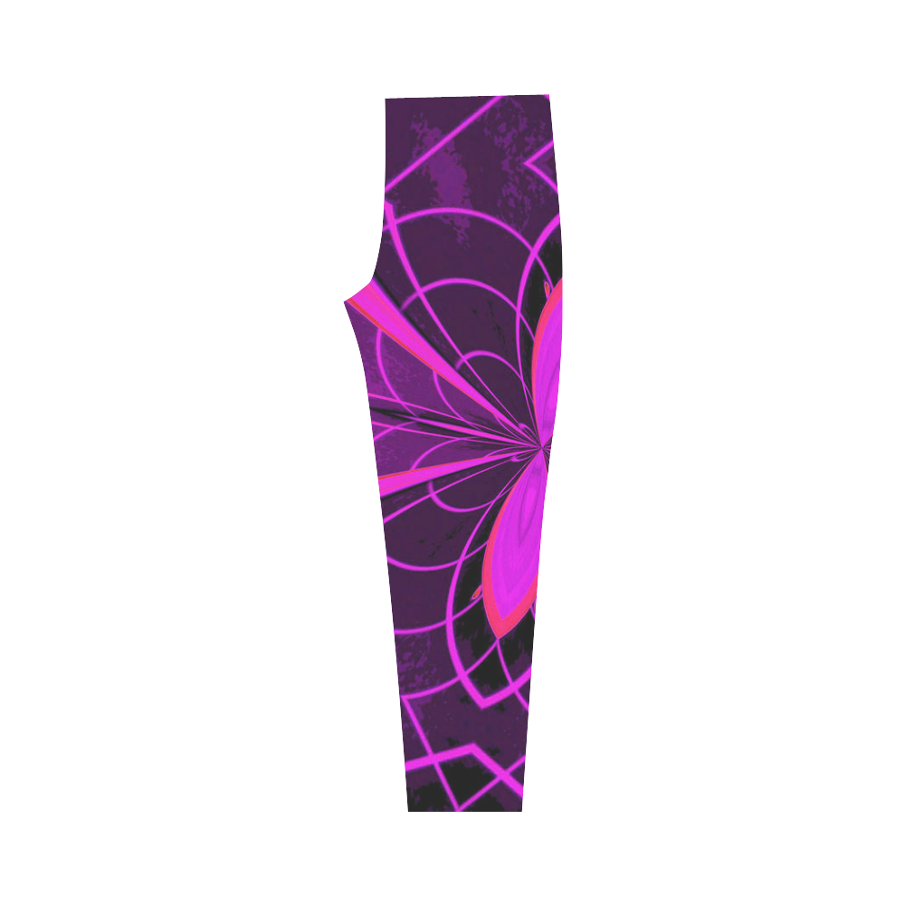 pINK N pURPLE pUZZLE 2 Capri Legging (Model L02)