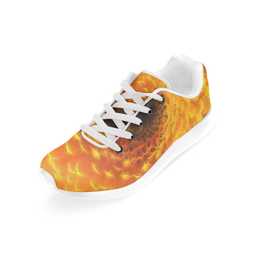 Yellow Flower Tangle FX Women’s Running Shoes (Model 020)