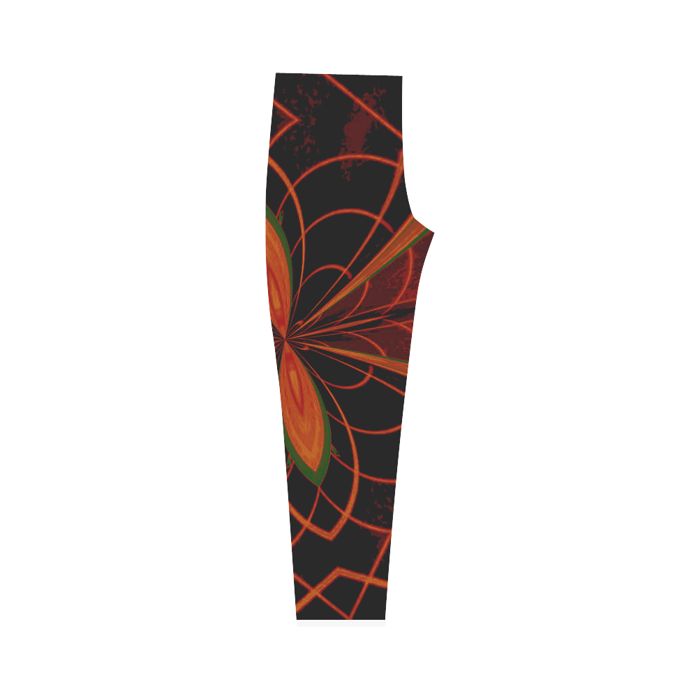 nEON pUNKIN pATCH 3 Capri Legging (Model L02)