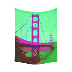 Golden_Gate_Bridge_20160902 Cotton Linen Wall Tapestry 60"x 80"