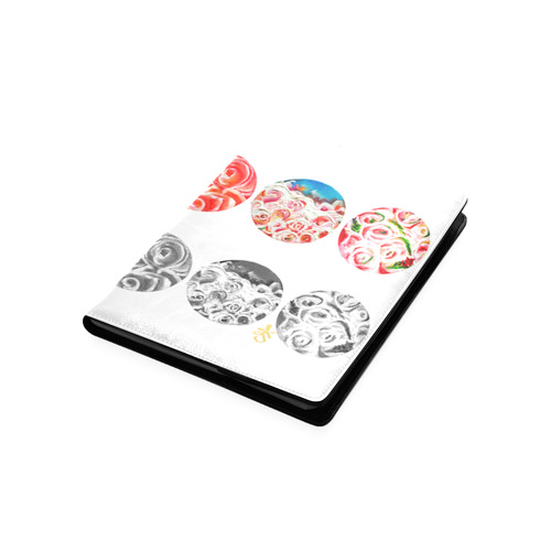 Rose cream cones in a row Custom NoteBook B5