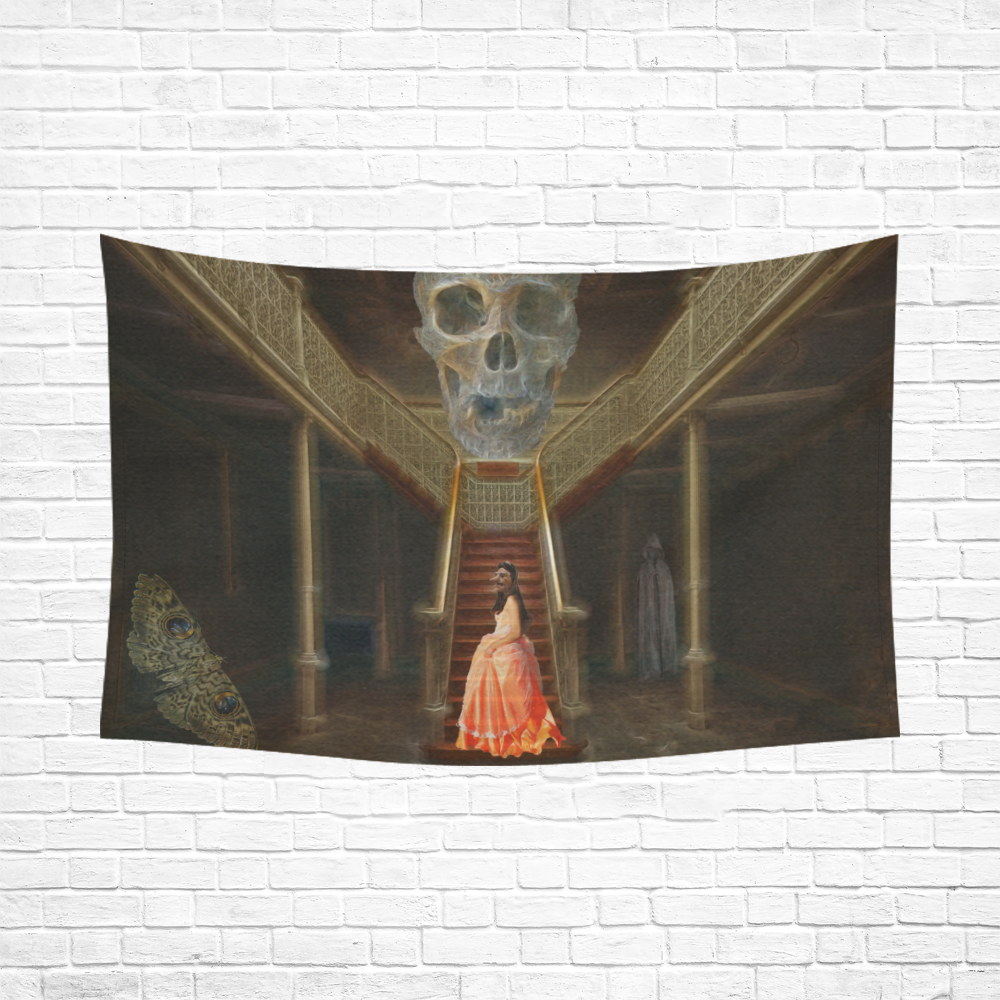 The Princess - A Ghoststory Cotton Linen Wall Tapestry 90"x 60"