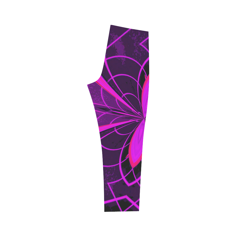 pINK N pURPLE pUZZLE 2 Capri Legging (Model L02)