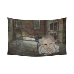 Room 13 - The Boy Cotton Linen Wall Tapestry 90"x 60"