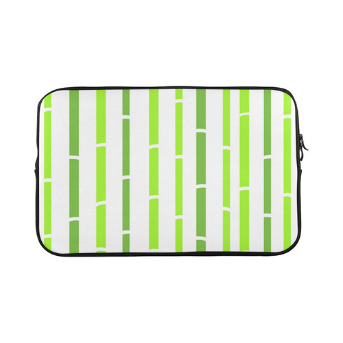 Very beautiful exotic Green BAMBOO original Designers Laptop bag Macbook Pro 17''