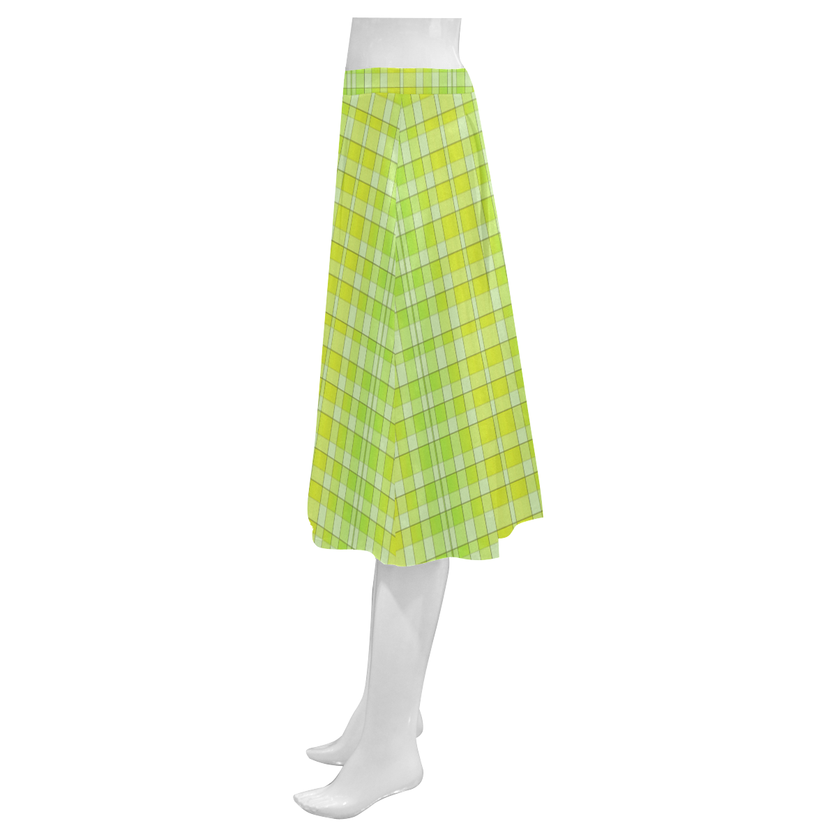 FabricPattern20160801 Mnemosyne Women's Crepe Skirt (Model D16)