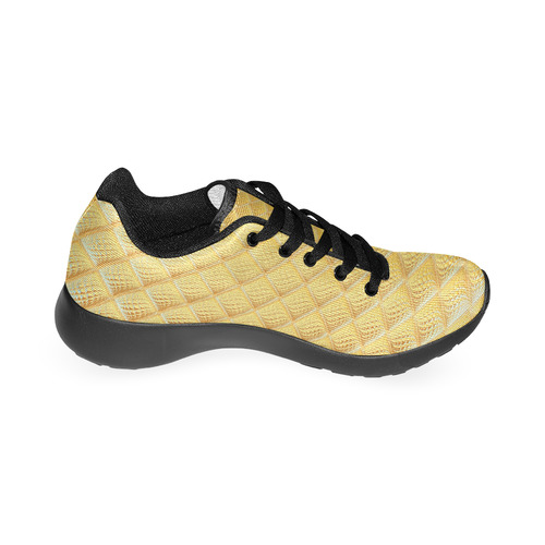 Gleaming Golden Plate Women’s Running Shoes (Model 020)