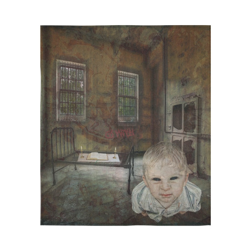Room 13 - The Boy Cotton Linen Wall Tapestry 51"x 60"