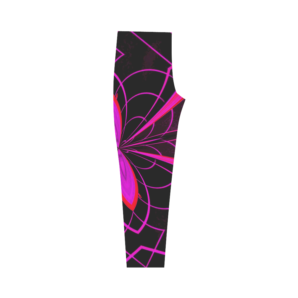 pINK N pURPLE pUZZLE Capri Legging (Model L02)