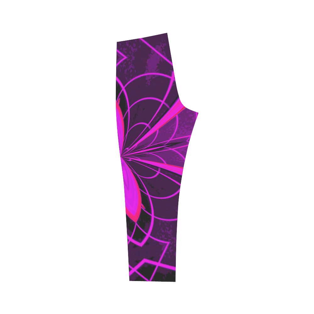 pINK N pURPLE pUZZLE 2 Capri Legging (Model L02)