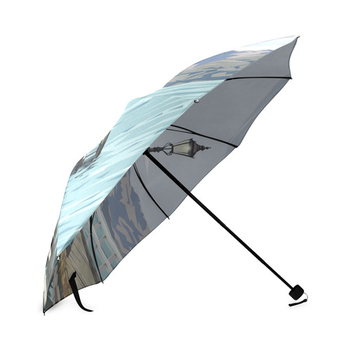 Akaroa Wharf umbrella Foldable Umbrella (Model U01)