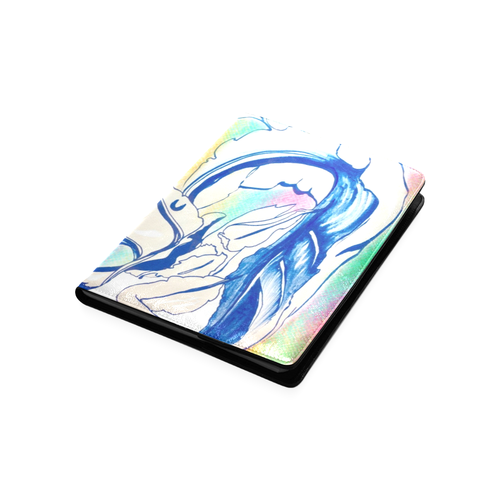 Blue Succulent Colorful Custom NoteBook B5
