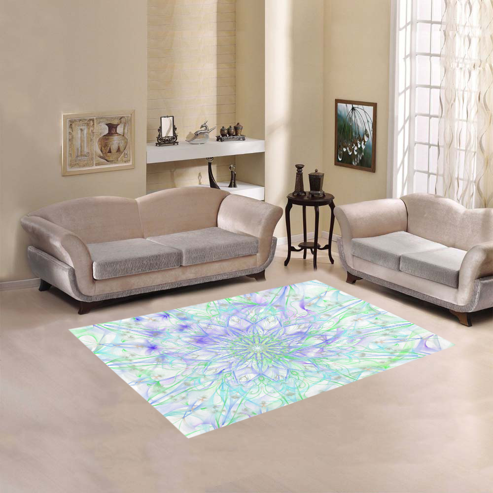 orchids 9 Area Rug 5'3''x4'