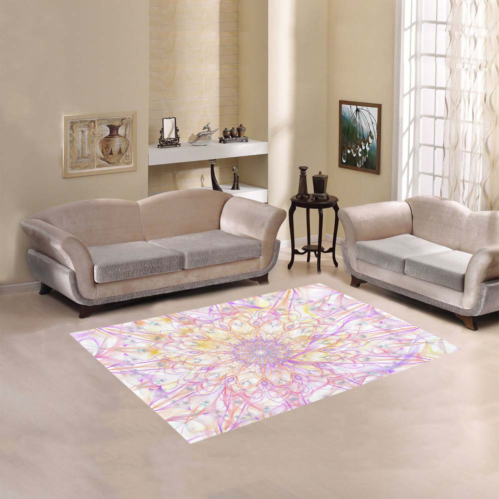orchids 8 Area Rug 5'3''x4'