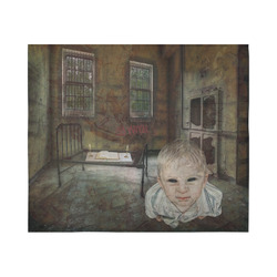 Room 13 - The Boy Cotton Linen Wall Tapestry 60"x 51"
