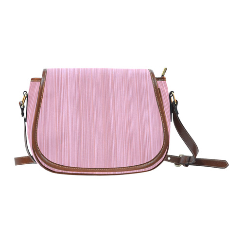 Stylish striped old-fashion lines. Designers vintage Edition 50s inspired collection by guothova! Pi Saddle Bag/Small (Model 1649) Full Customization