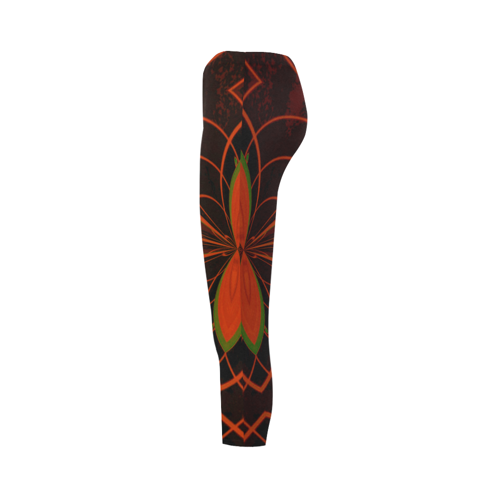 uLTRA pUNKIN pATCH Capri Legging (Model L02)