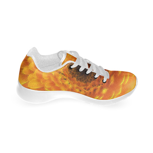 Yellow Flower Tangle FX Women’s Running Shoes (Model 020)