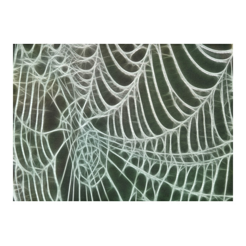 Spiders Net Cotton Linen Tablecloth 60"x 84"
