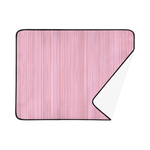Original Beach Mat : pink wood design in designers quality Beach Mat 78"x 60"