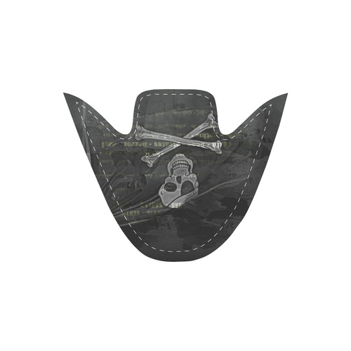 Vintage Skull Pirates Flag Men's Slip-on Canvas Shoes (Model 019)
