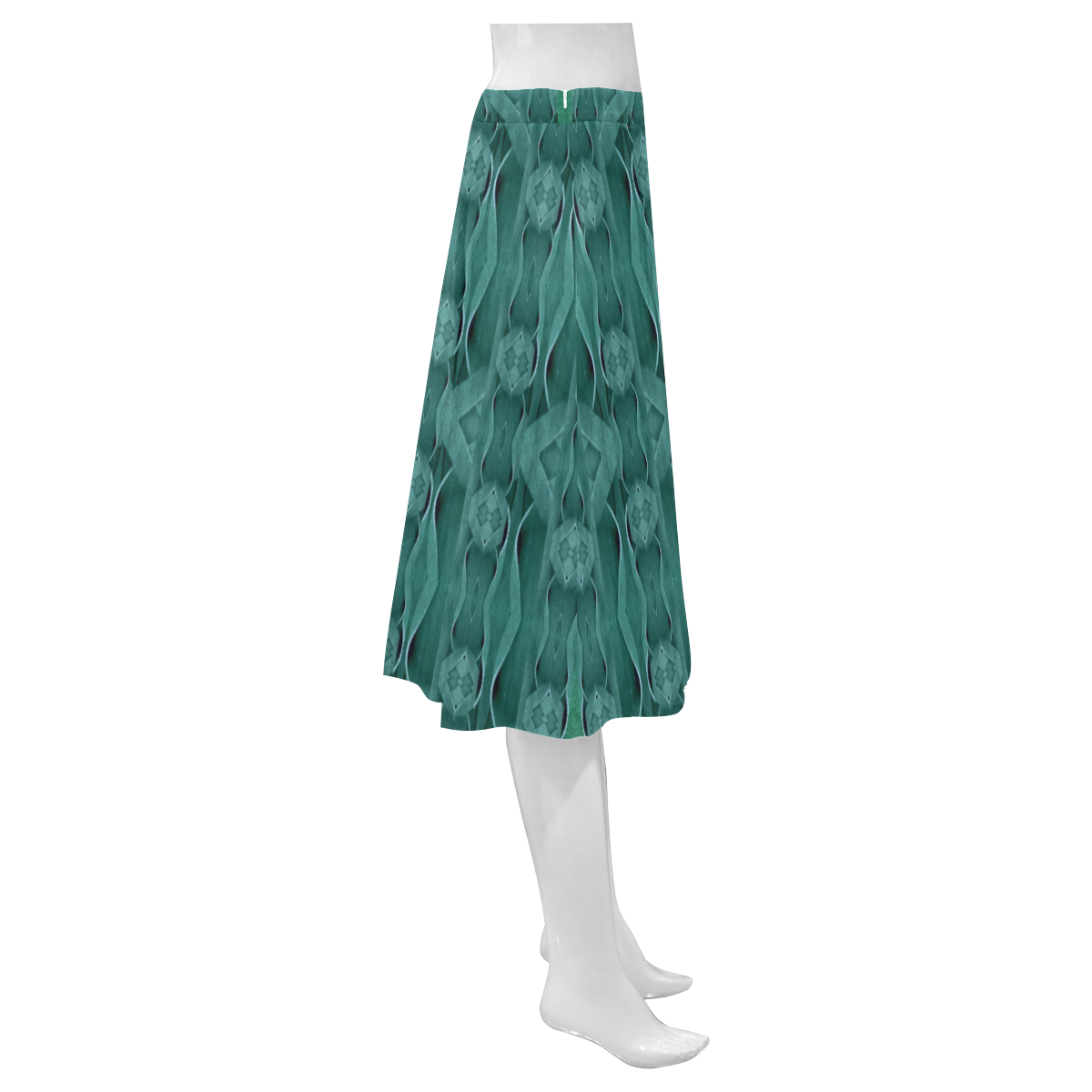 Celtic gothic knots in pop art Mnemosyne Women's Crepe Skirt (Model D16)