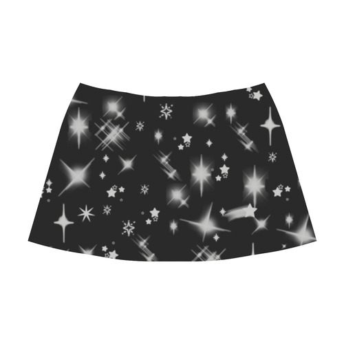 Stars by Popart lover) Mnemosyne Women's Crepe Skirt (Model D16)