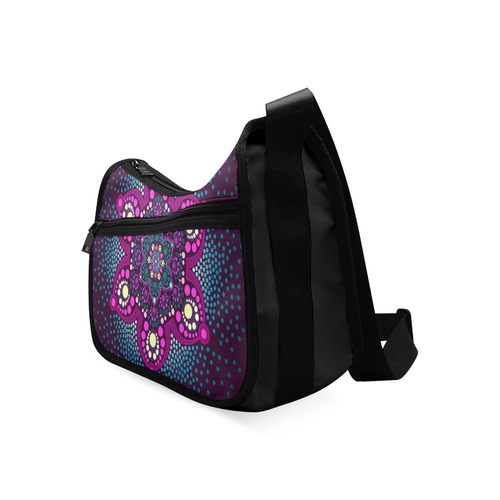 Dot painting meets mandalas 16 - 3 Crossbody Bags (Model 1616)