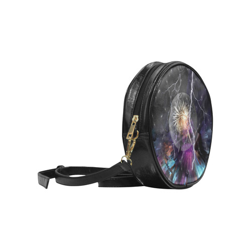 Space Night by Artdream Round Sling Bag (Model 1647)