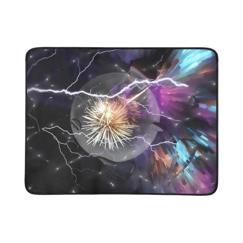 Space Night by Artdream Beach Mat 78"x 60"