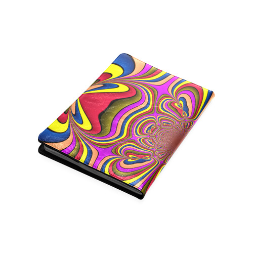 Yellow Lilac Abstract Flower Custom NoteBook B5