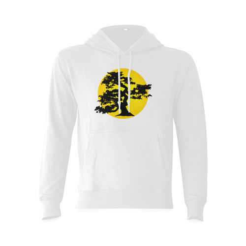 Bonsai Tree Sun Oceanus Hoodie Sweatshirt (Model H03)