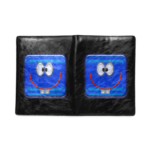 square smile blue Custom NoteBook B5