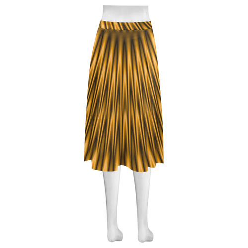 Golden Lagoon Mnemosyne Women's Crepe Skirt (Model D16)