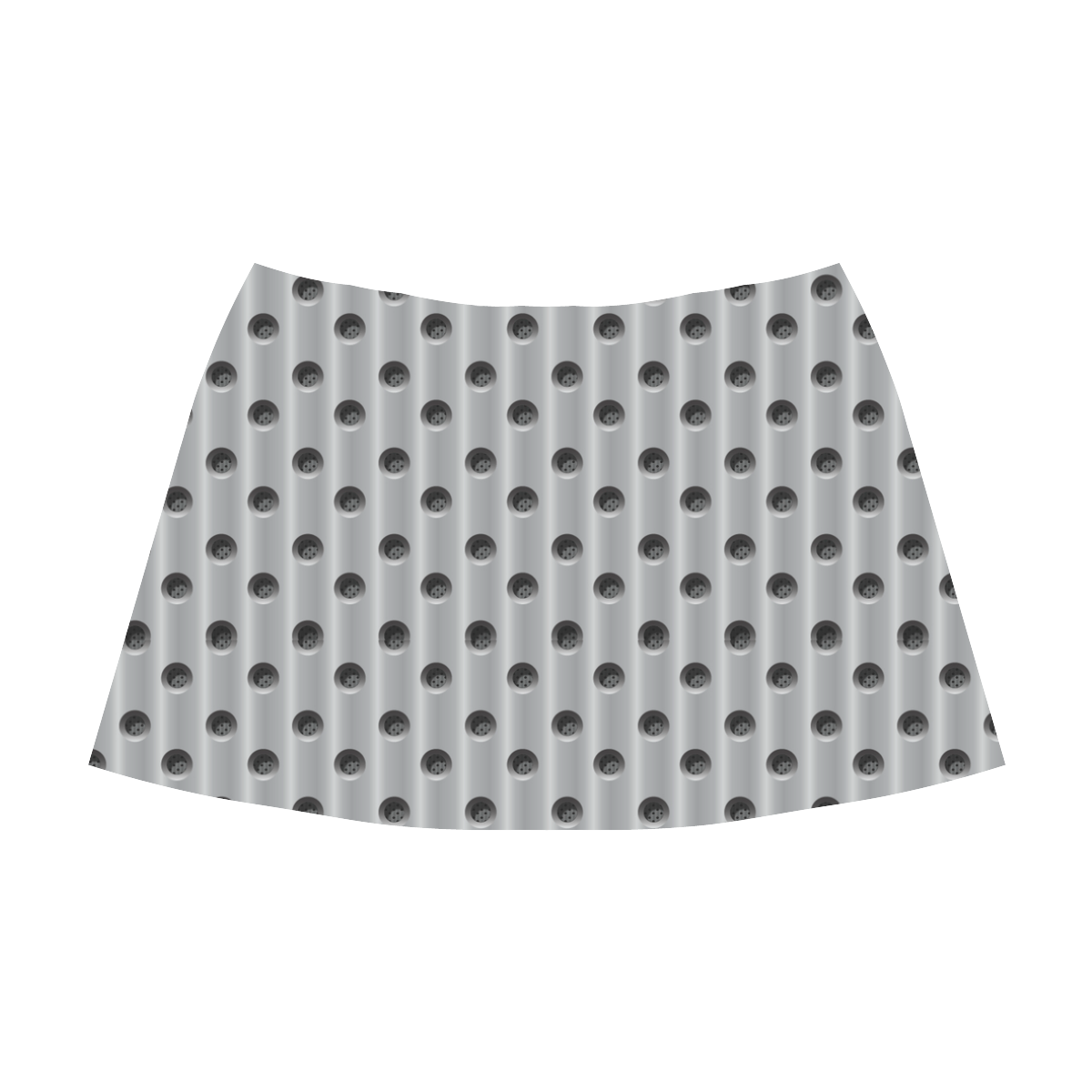 Screwholes Mnemosyne Women's Crepe Skirt (Model D16)