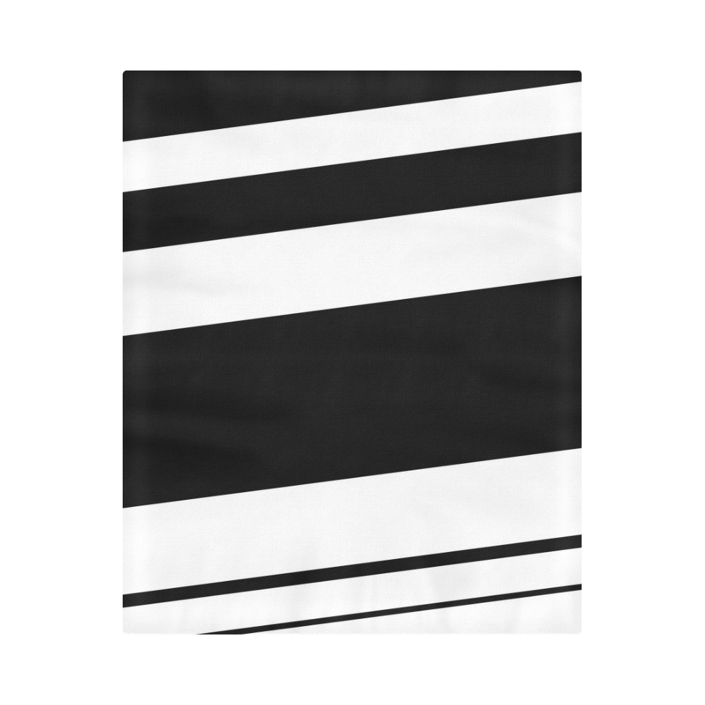 black and white 1 Duvet Cover 86"x70" ( All-over-print)