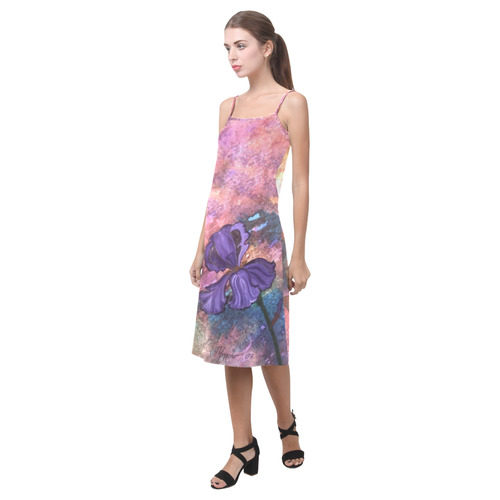 Pastel Monarchs Alcestis Slip Dress (Model D05)