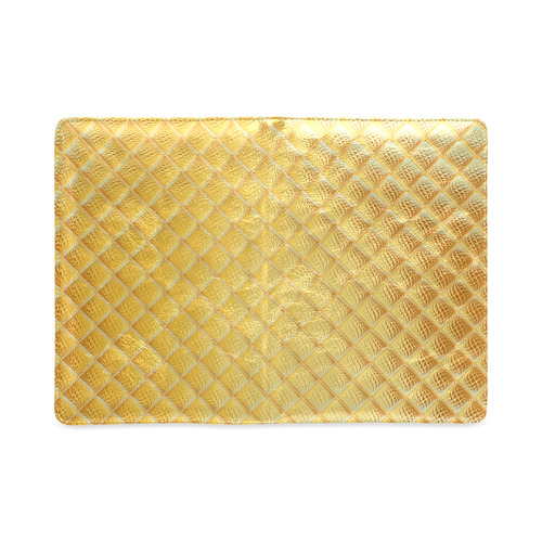 Gleaming Golden Plate Custom NoteBook A5