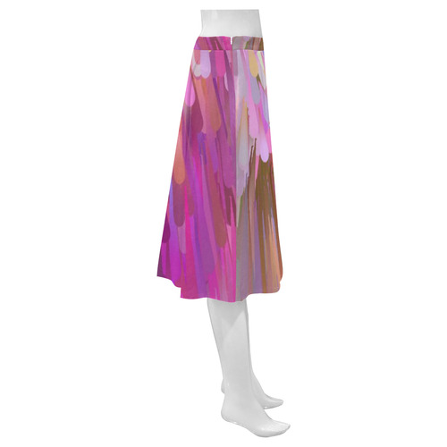 Lady Pattern by Artdream Mnemosyne Women's Crepe Skirt (Model D16)